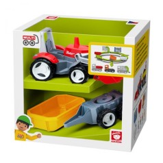 Іграшка MULTIGO 1+2 - TRACTOR трактор із причепами