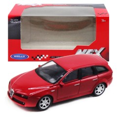 Машина металл 1:43 ALFA ROMEO 159 SPORTWAGON красная