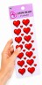 Наклейки дизайн "Loving heart" (набор 6 шт)