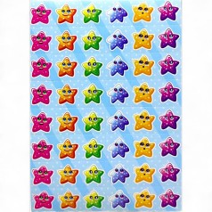 Наліпки "Оцінка: Зорі" (20 аркушів А5)