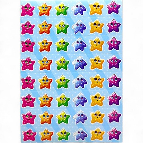 Наліпки "Оцінка: Зорі" (20 аркушів А5)