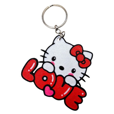 Брелок 3d печать "Hello Kitti"