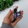 Брелок силіконовий з хлястиком аніме "Kuromi та друзі" 5,5см