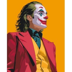 Картина по номерам "Загадочный Джокер" 40х50 см