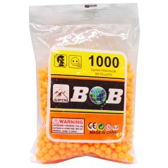Пульки для оружия, 1000 шт. (оранжевый)