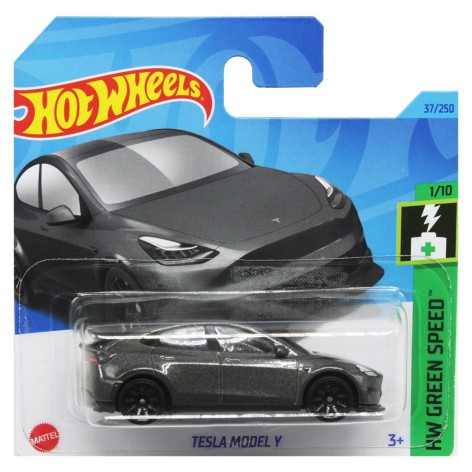 Машинка Hot Wheels  TESLA Y сіра