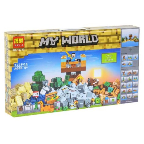 Конструктор "My World Майнкрафт. Верстак" (723 детали)