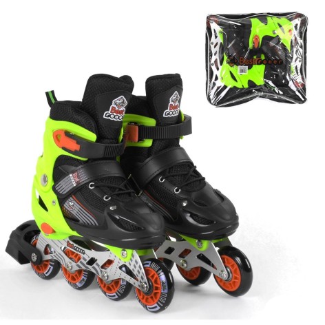 Ролики з підсвічуванням "Best Roller" L, салатовий