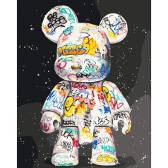 Картини за номерами Bearbrick, 40*50 см