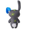 Игрушка плюшевая коллекционная "Bad Habbit Rabbitz" (СЕРЫЙ)
