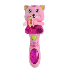 Музыкальная игрушка "Котик", розовый