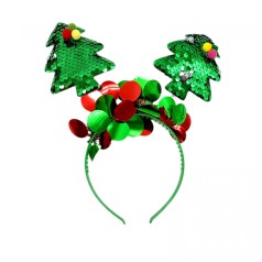 Новогодние обручи елки-хлопушки 24 см