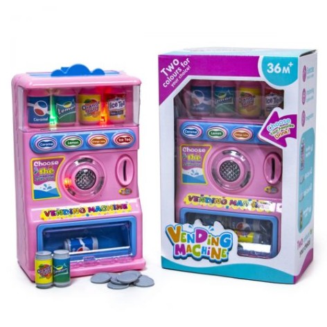 Интерактивная игрушка "Автомат с газировкой", розовый