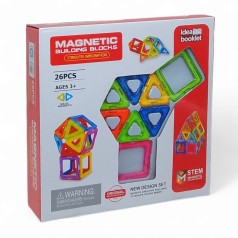 Конструктор магнитный MAGNETIC MX2266-46 26дет.кор.29*6,8*29