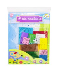 Набор для творчества "Мягкая аппликация из фетра: семья крысок"