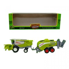 КОМБАЙН С САЛАТОВЫМ ПРИЧЕПОМ