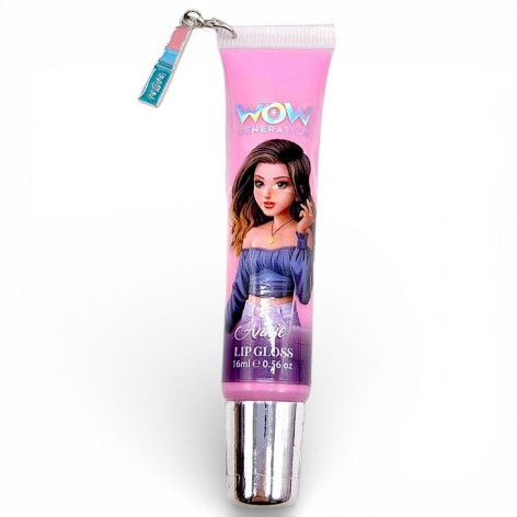 Блеск для губ с шармом "МИС" (Розовый)