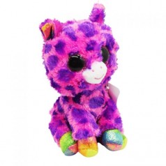 Мягкая игрушка Глазастик "Леопард" фиолетовый