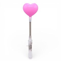 Игрушка со светом "Сердце" 25,5 см (РОЗОВОЕ)