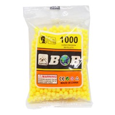 Кульки для іграшкової зброї, 1000 шт. (жовті)