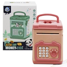 Сейф-копилка "Money Box" (розовый )