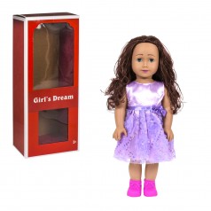 Кукла "Girl's Dream", 45 см (в фиолетовом)
