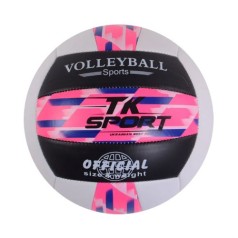 Мяч волейбольный "TK Sport", розовый