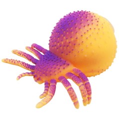 Игрушка-антистресс "Паук" (оранжевый)