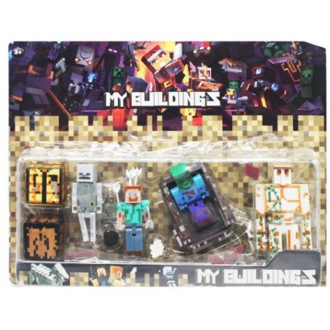 Фигурки "Minecraft" (вид 2)