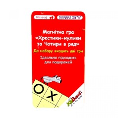 Магнитная мини игра "Крестики-нолики и 4×4"