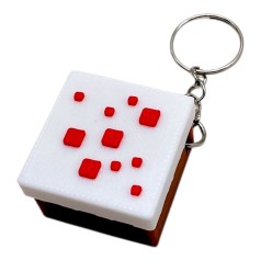 3D Брелоки MINECRAFT / МАЙНКРАФТ CAKE / ТОРТ KEYCHAIN, 3D печать