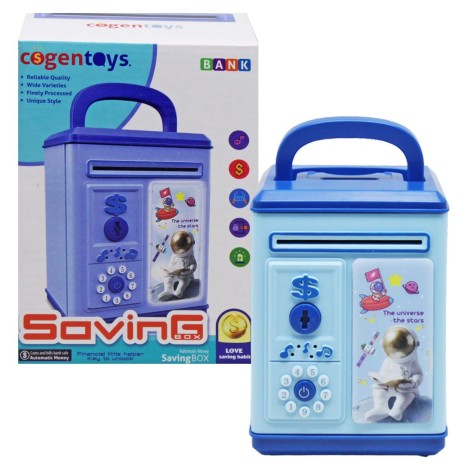 Сейф блакитний