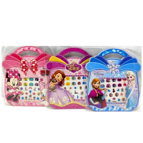 Аксесуари для дівчат (мікс видів, накладні нігті, наліпки)