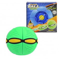 Мяч-трансформер  "Flat Ball Disc: Мячик-фрисби", салатовый