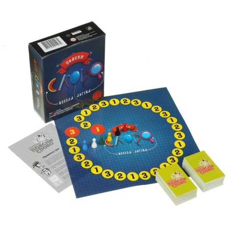 Настольная игра "Объясни слово. Весёлая логика" (укр)