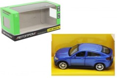 Машина металева BMW X6, синій