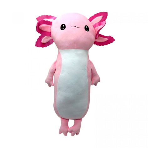 Мягкая игрушка друзяка-обнимашка аксолотль 58см.