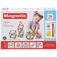 Магнитный конструктор  "Magnetic", 70 элементов