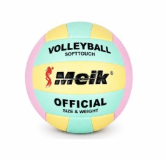 Мяч волейбольный, материал мягкий PU, вес 280-300 граммов (разноцветный)