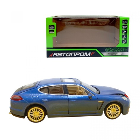 Машина Porsche Panamera S из серии Автопром (СИНЯЯ)