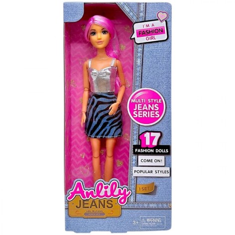 Лялька, серия jeans "Anlily" (обувь и платье)
