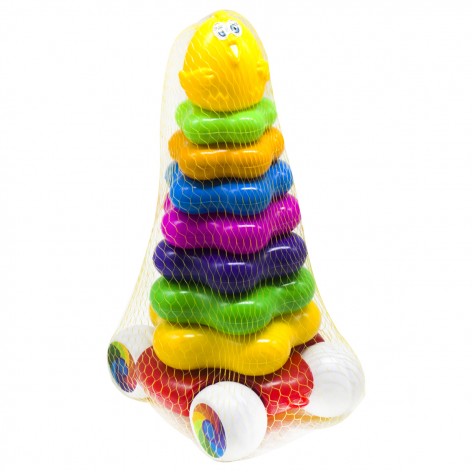 Іграшка пластикова "Пірамідка-каталка"