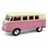 Машинка металлическая "Автобус VOLKSWAGEN CLASSICAL BUS" (РОЗОВЫЙ)