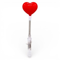 Игрушка со светом "Сердце" 25,5 см (КРАСНОЕ)