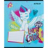 Тетрадь 12 лист., лин., УФ лак + глитер, LP
