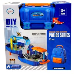 Набор игровой "Полицейская парковка" в чемодане