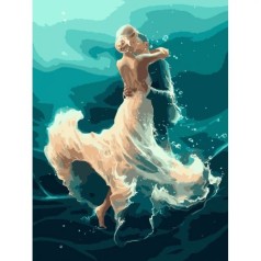 Картина по номерам "На волне танца" ★★★★