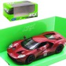 Машинка металева "Ford GT", червона
