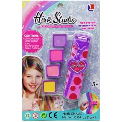 Мел для волос с держателем "Hair studio"