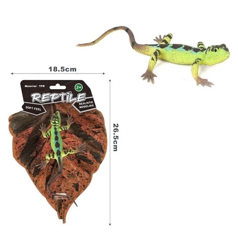 Антистрес Ящірка 5112-4 на листі